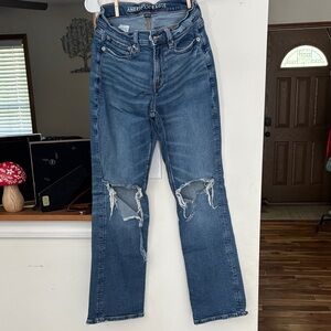 American Eagle Outfitters Women's Blue Flare Jeans